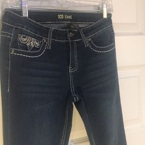 ZCO straight leg jeans junior size 7